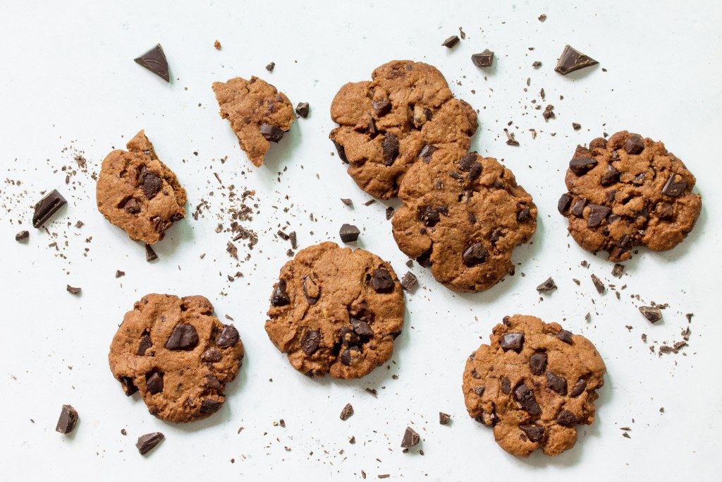 crunched cookies